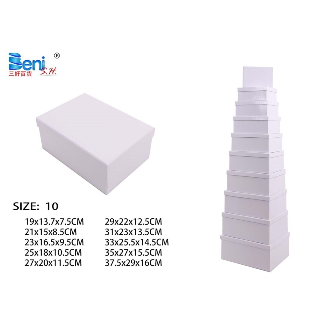 Caja regalo 37.5x29x16cm blanc