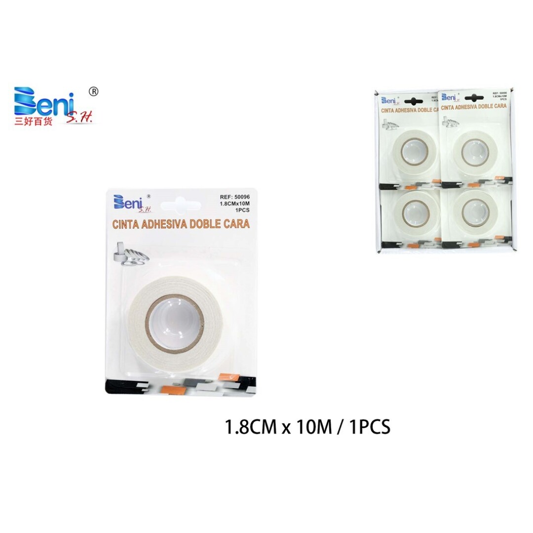 Cinta doble cara 18mmx1om