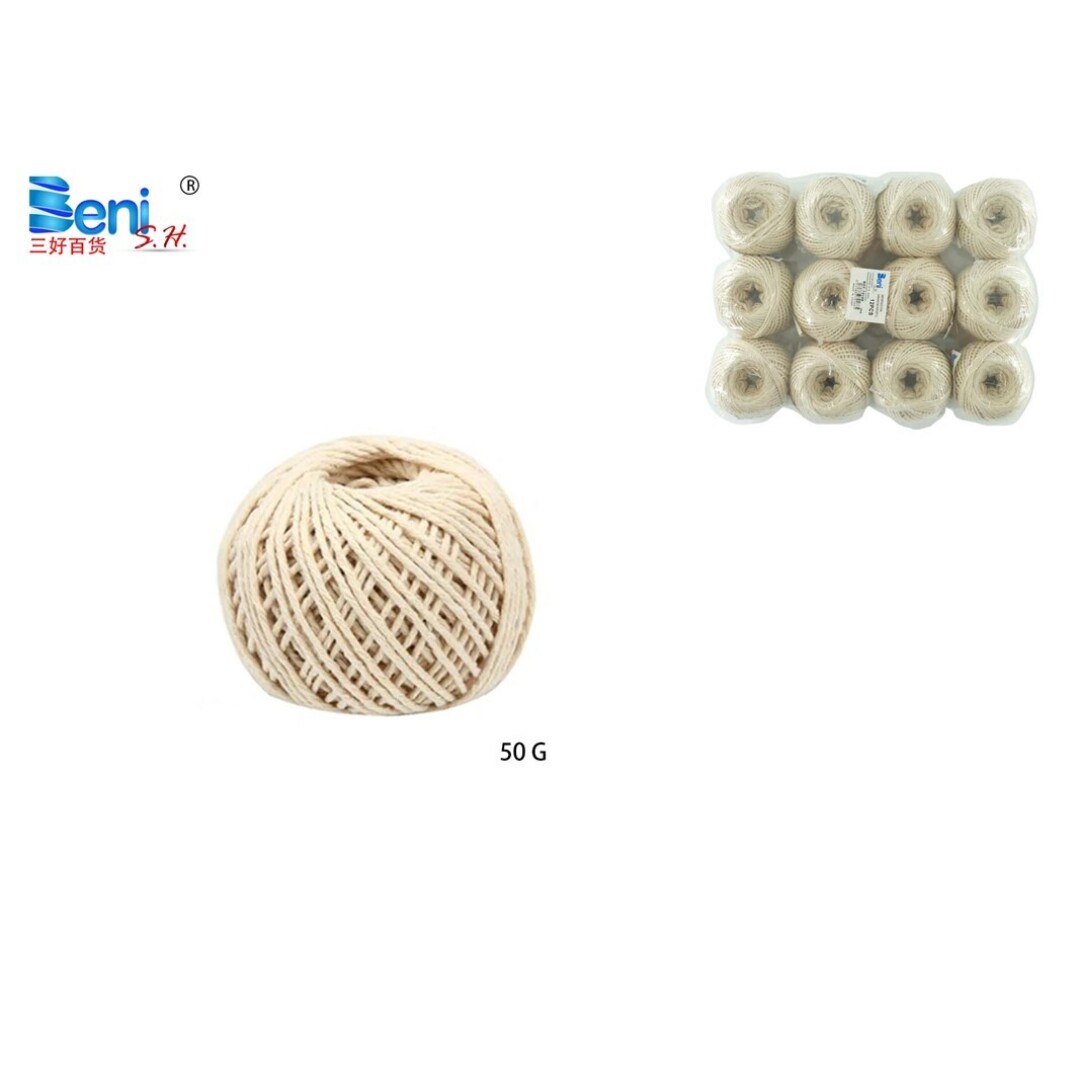 Hilo algoton biege 50gms
