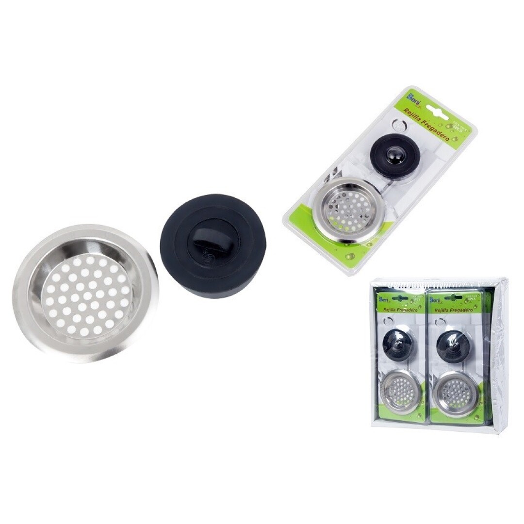 Rejilla desague con tapon grande