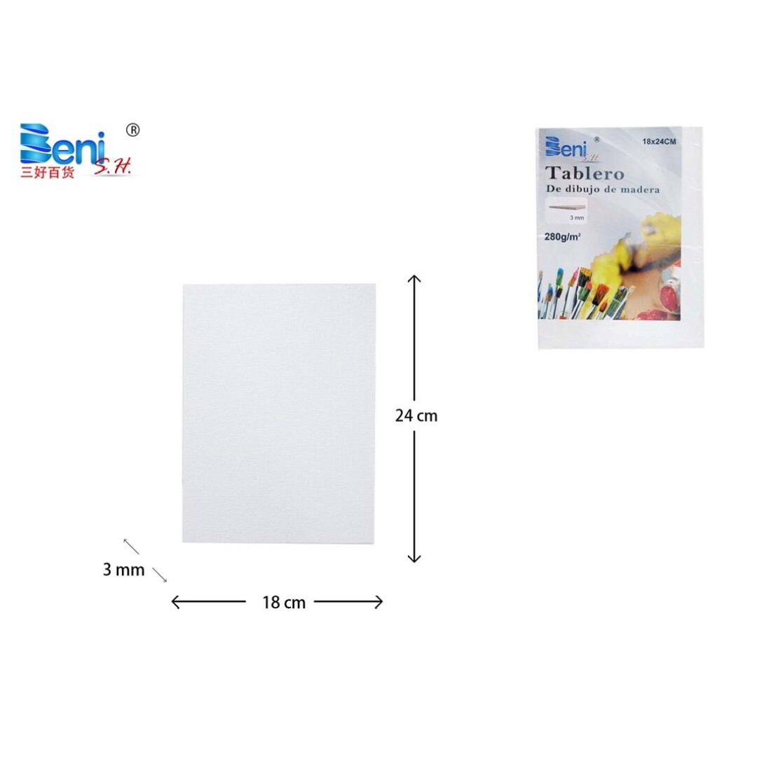 Lienzo 18x24cm 280g