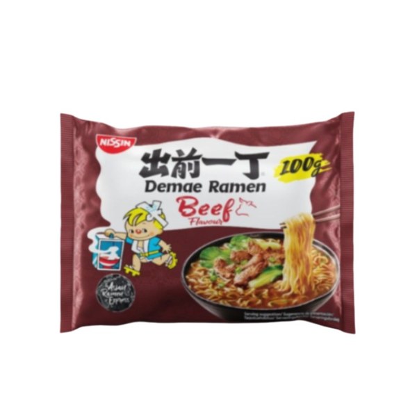 Ramen ternera NISSIN 30/100g