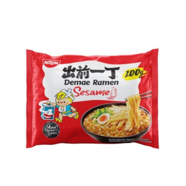 Ramen aceite de sesamo NISSIN 30/100g