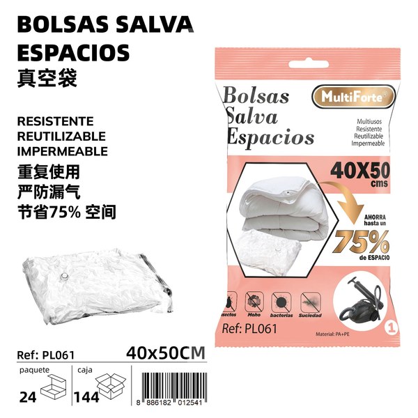 Bolsas salva espacios 40"50