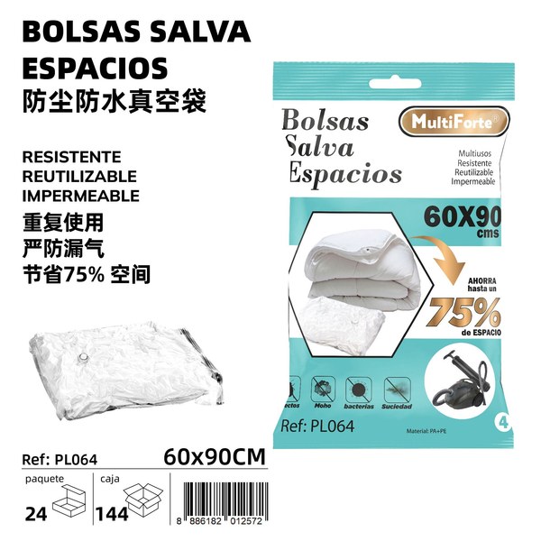 Bolsas salva espacios 60*90