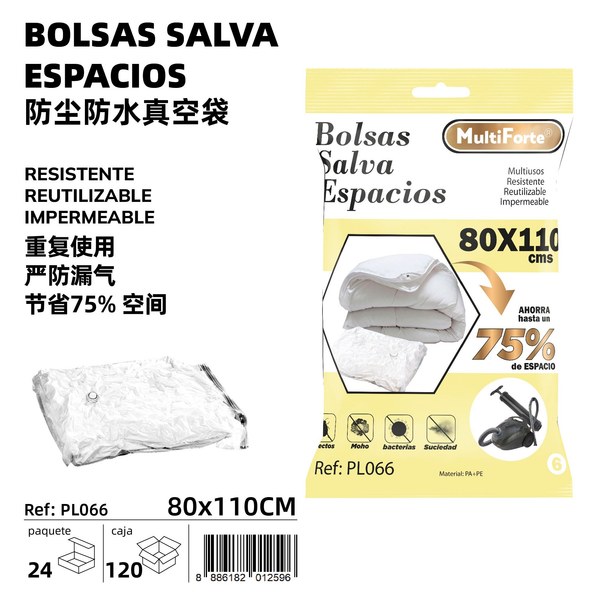 Bolsas salva espacios 80*110