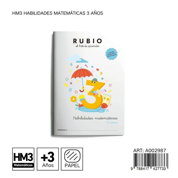 Habilidades matematicas 3 aos