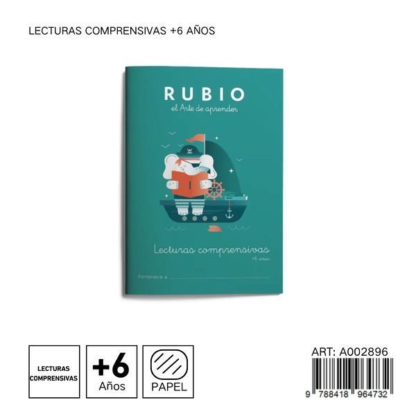 Rubio cuaderno as lecturas comprensivas
